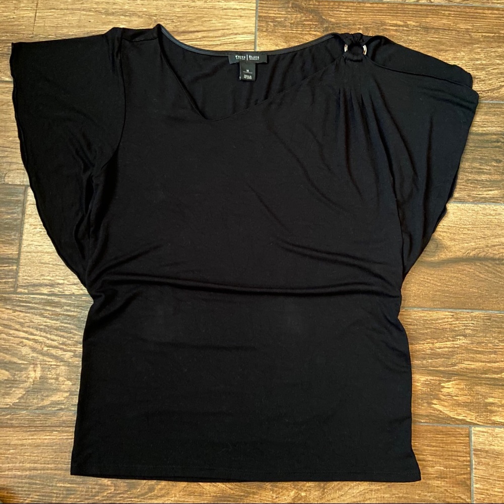 White House Black Market Asymmetrical Top